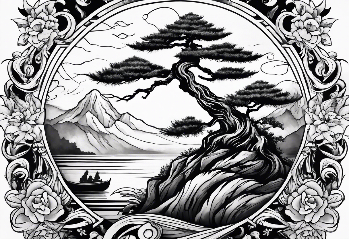 bonsai tattoo idea