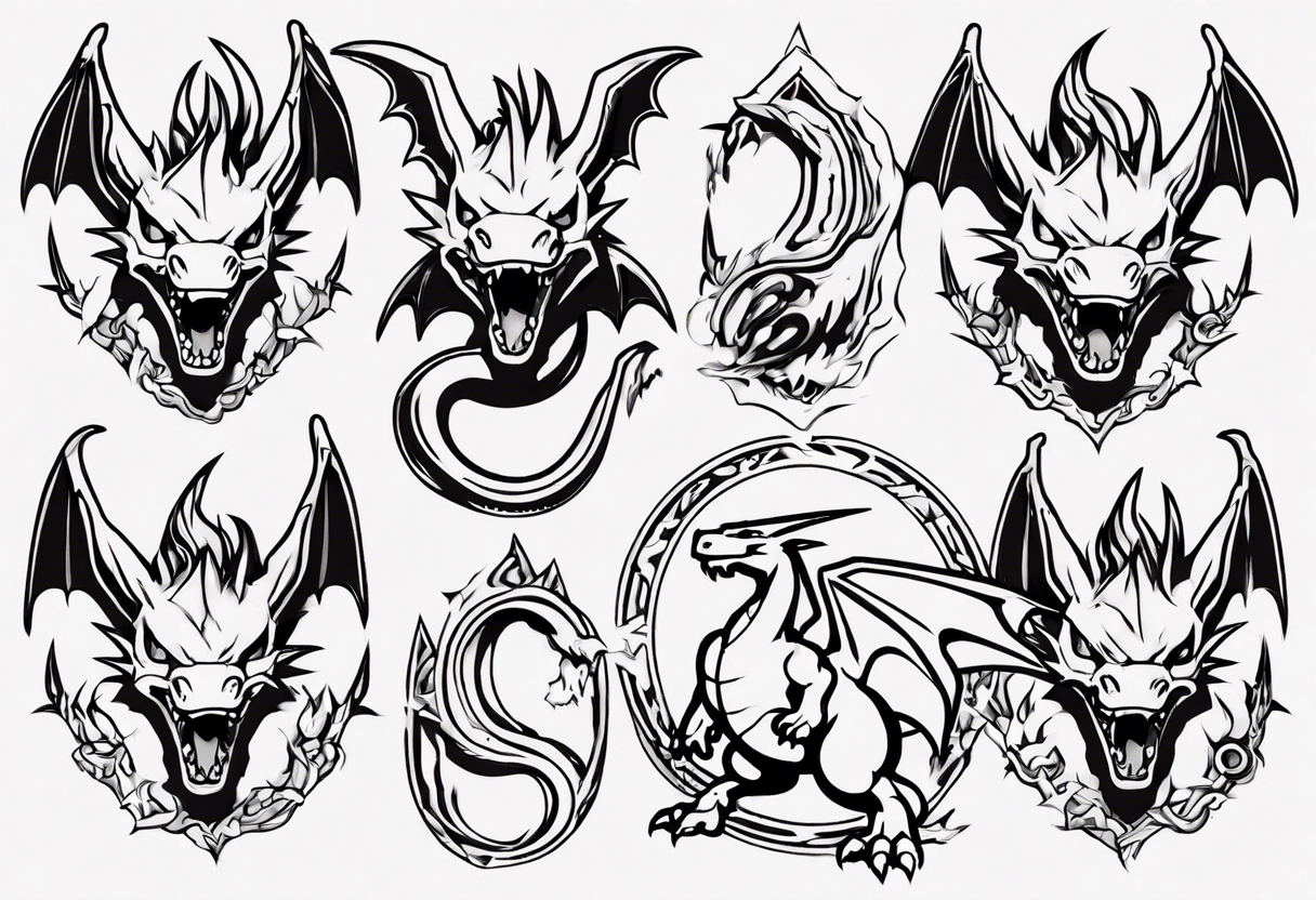 Charizard tattoo idea