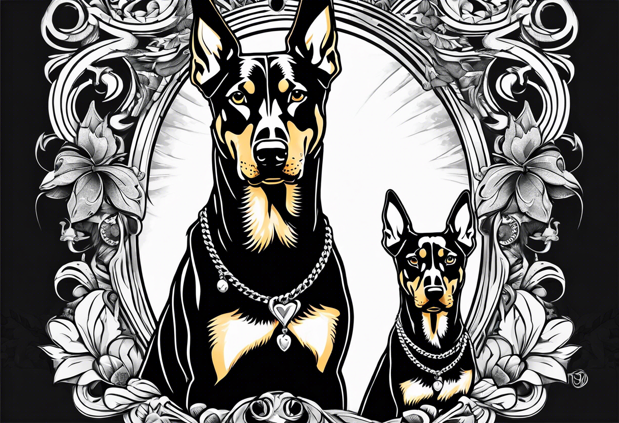 Recent blackwork piece. The Doberman is a symbol of loyalty, courage and  intelligence. #dobermantattoo #lethbridgetattoo #yqltattoo… | Instagram