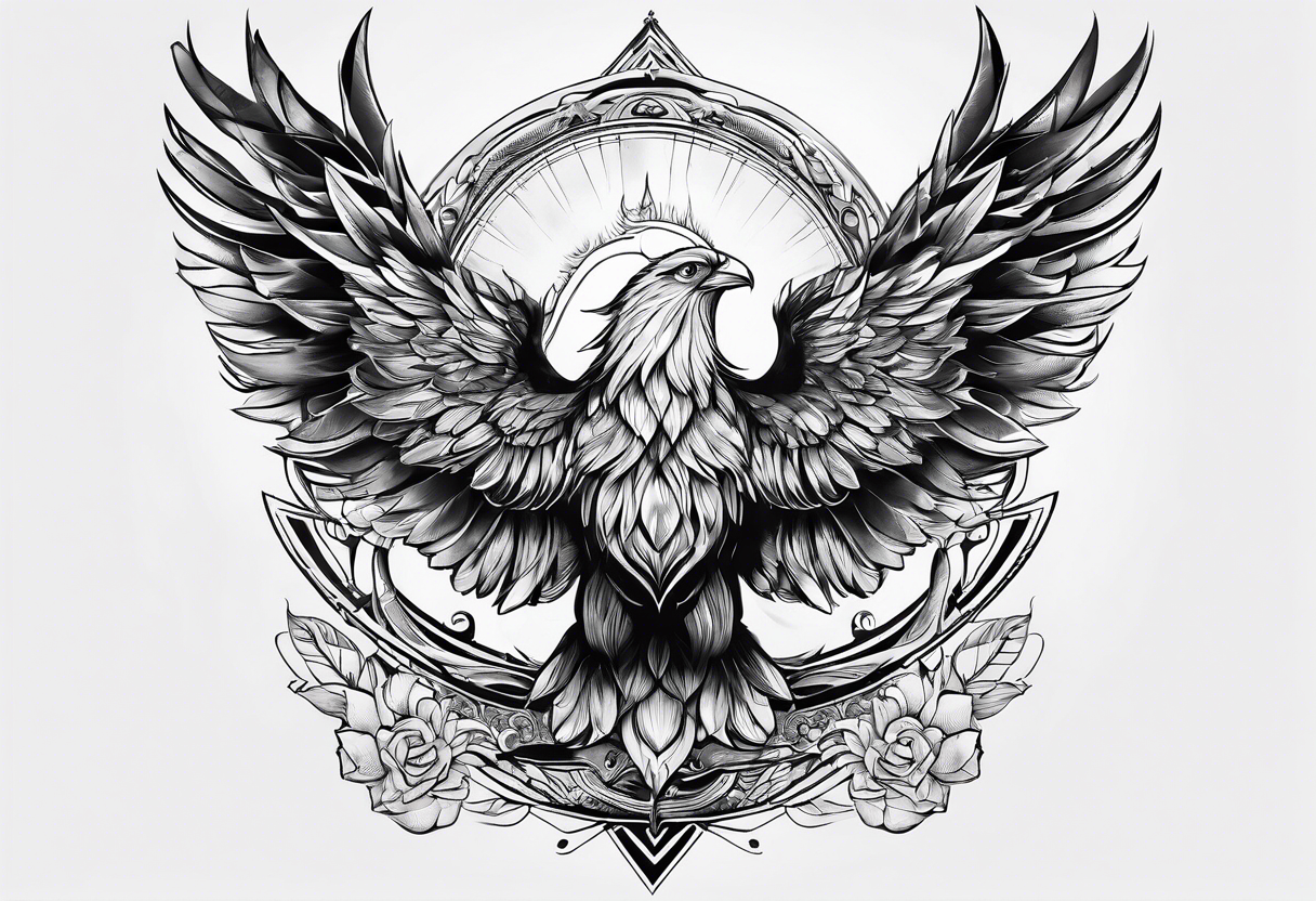 a symbol of firmness of spirit, strength and stability tattoo idea