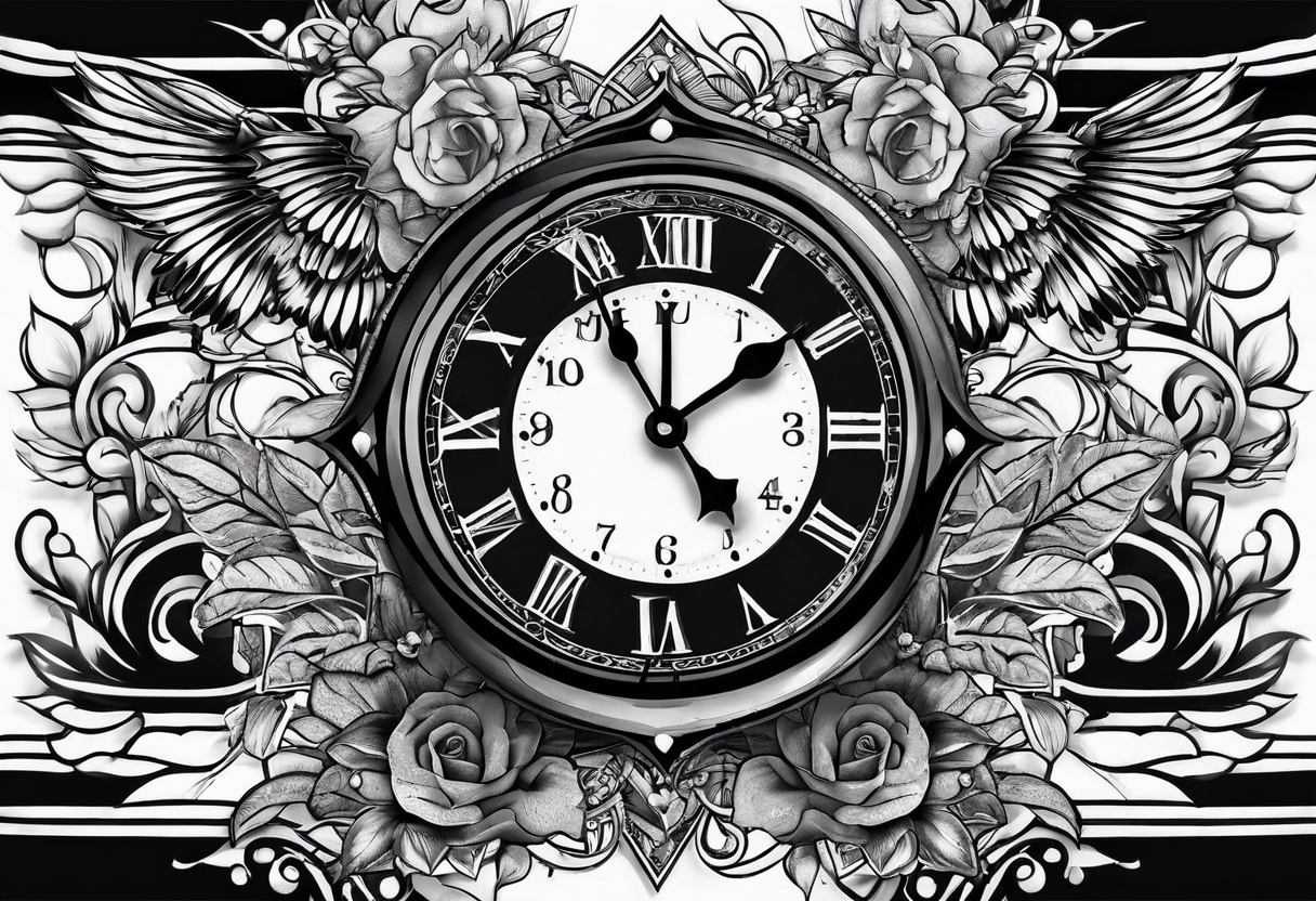 Time is now tattoo idea