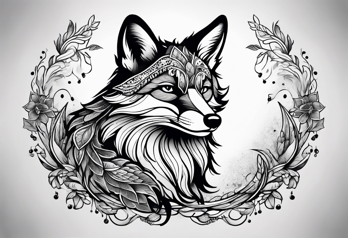 Fox landing tattoo idea