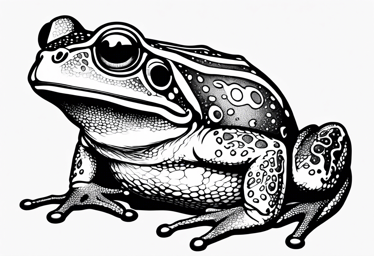 frog tattoo idea