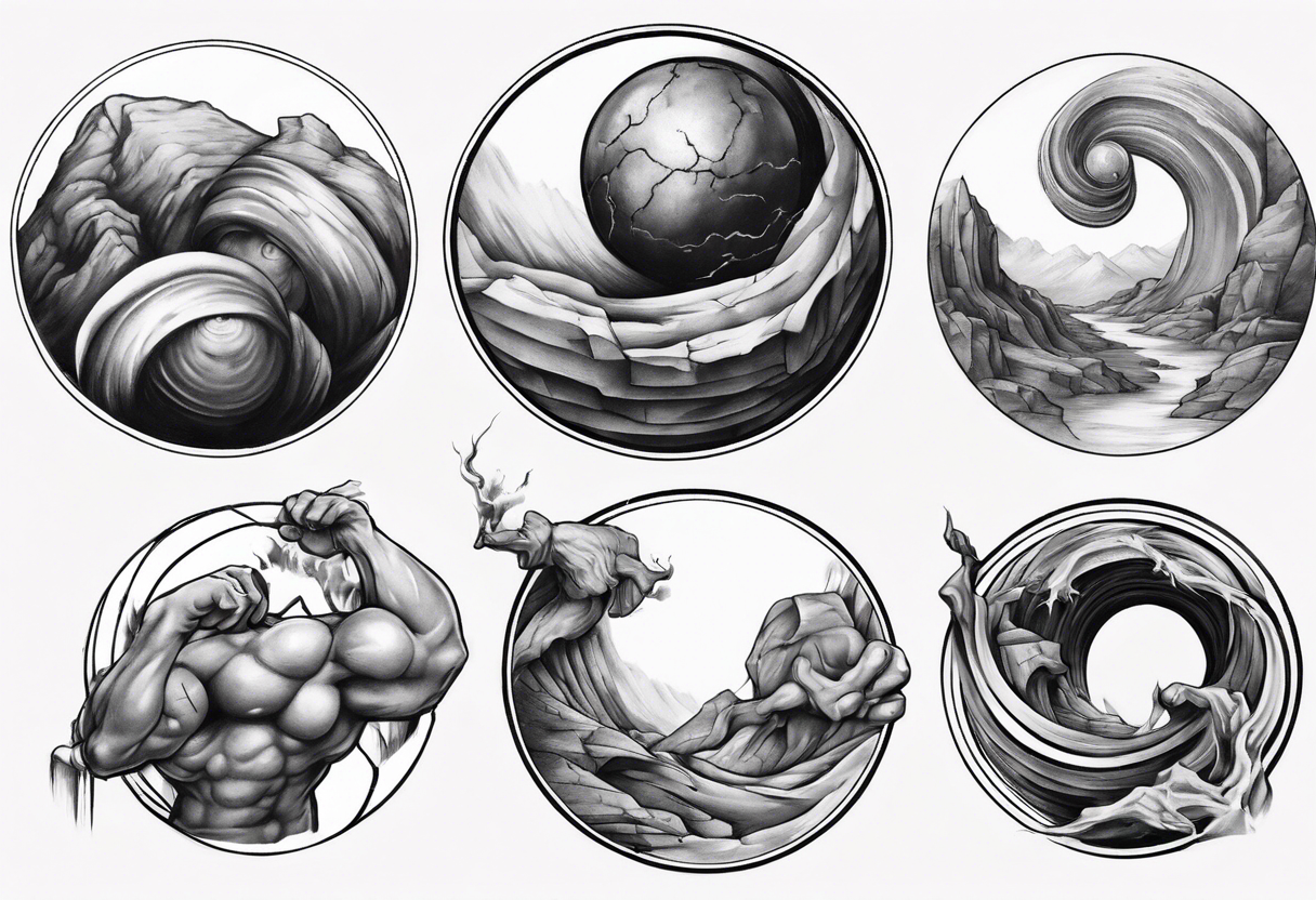 sisyphus tattoo idea