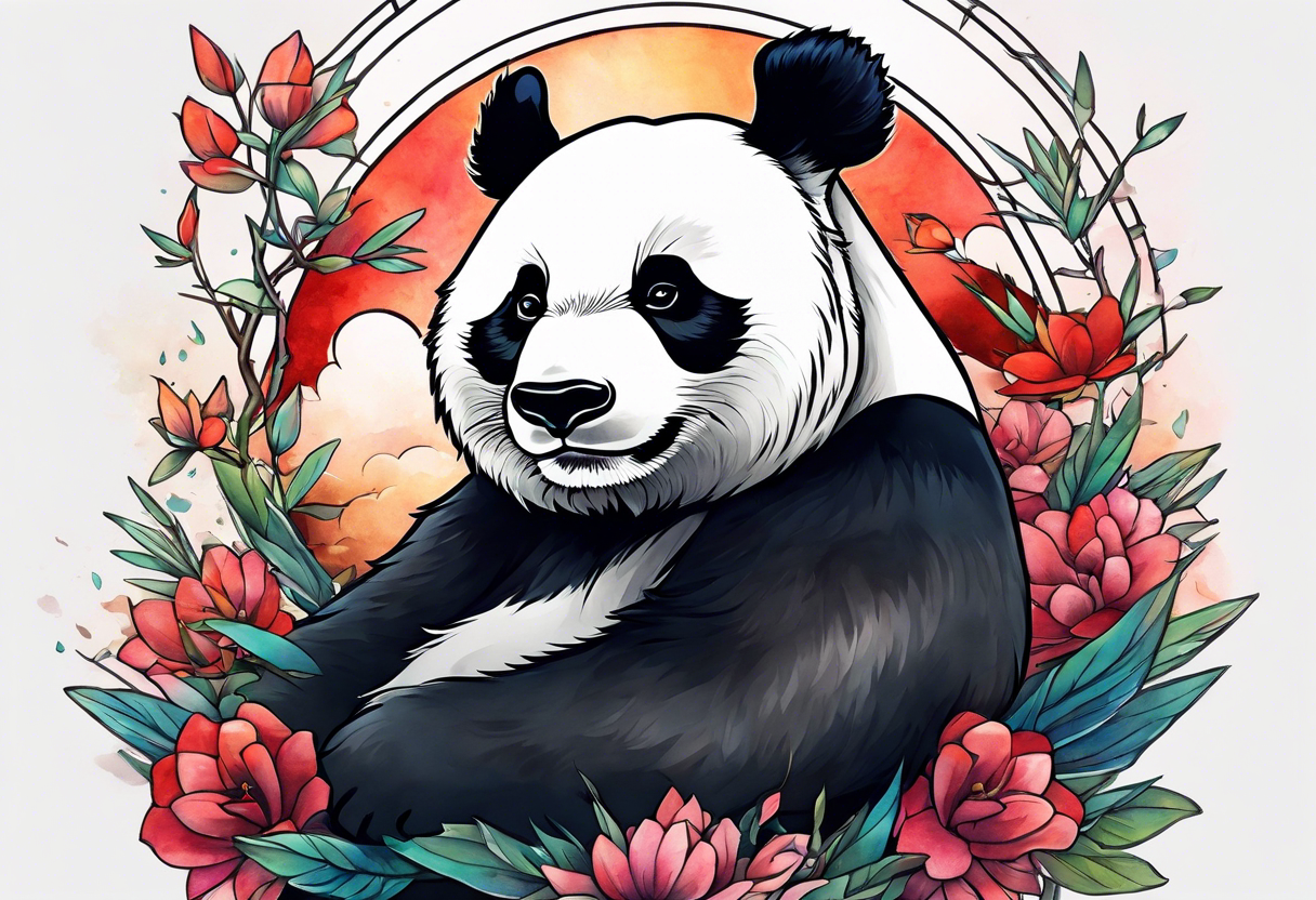 101 Amazing Panda Tattoo Ideas You Need To See! | Outsons | Men's Fashion  Tips And Style Guide For 2020 | Panda tattoo, Bear tattoos, Panda bear  tattoos