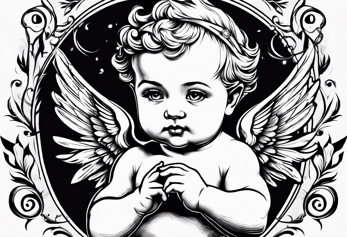 Baby Cupid tattoo idea