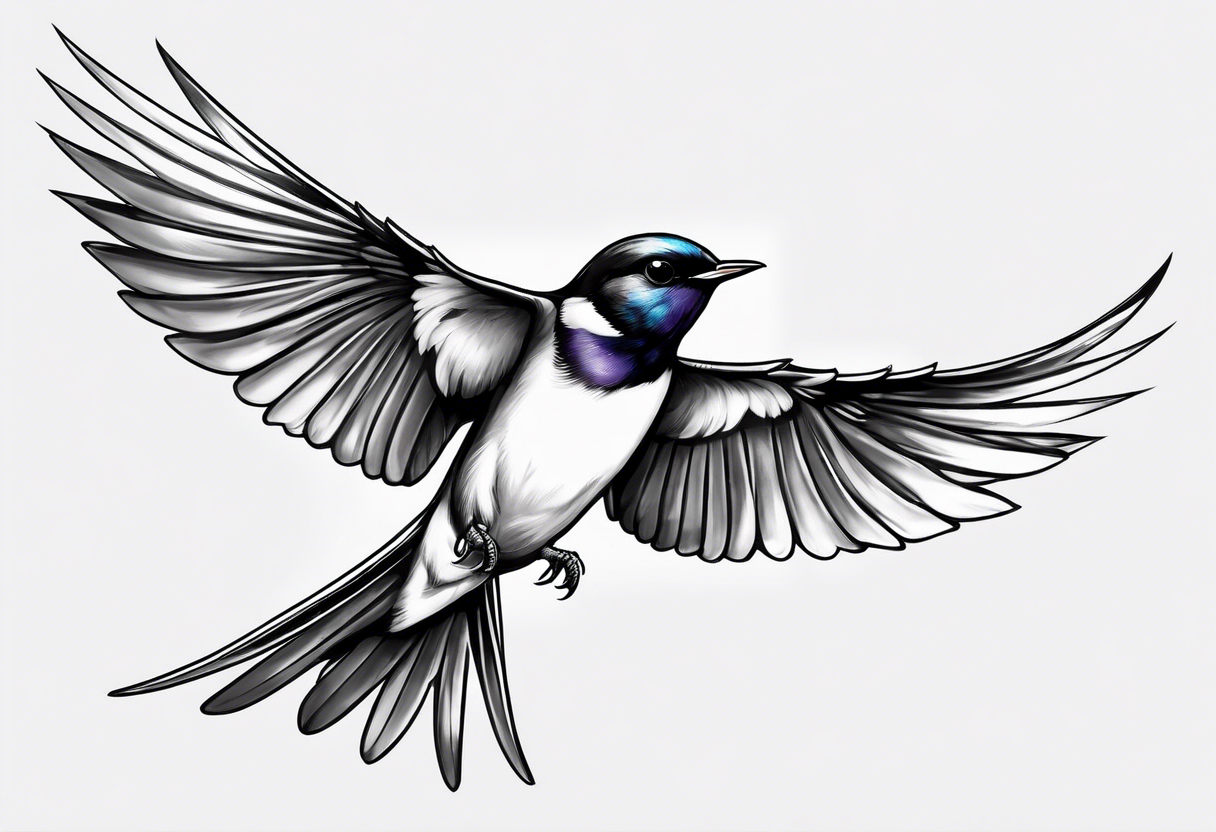 Swallow Tattoo Illustration Vector Design Royalty Free SVG, Cliparts,  Vectors, and Stock Illustration. Image 184681108.