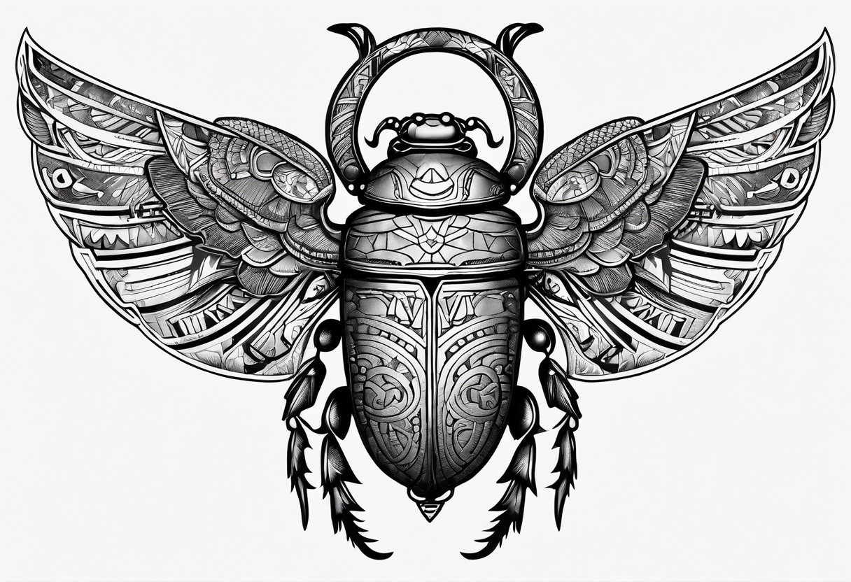 Scarab Tattoo Vector Images (over 600)