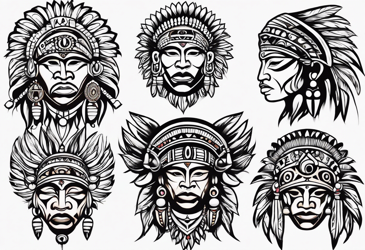 Taino indian tattoo idea