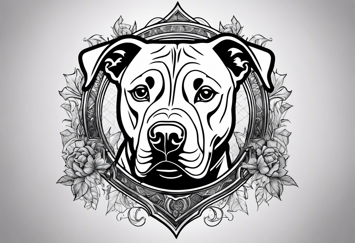 harry potter
 pitbull tattoo idea