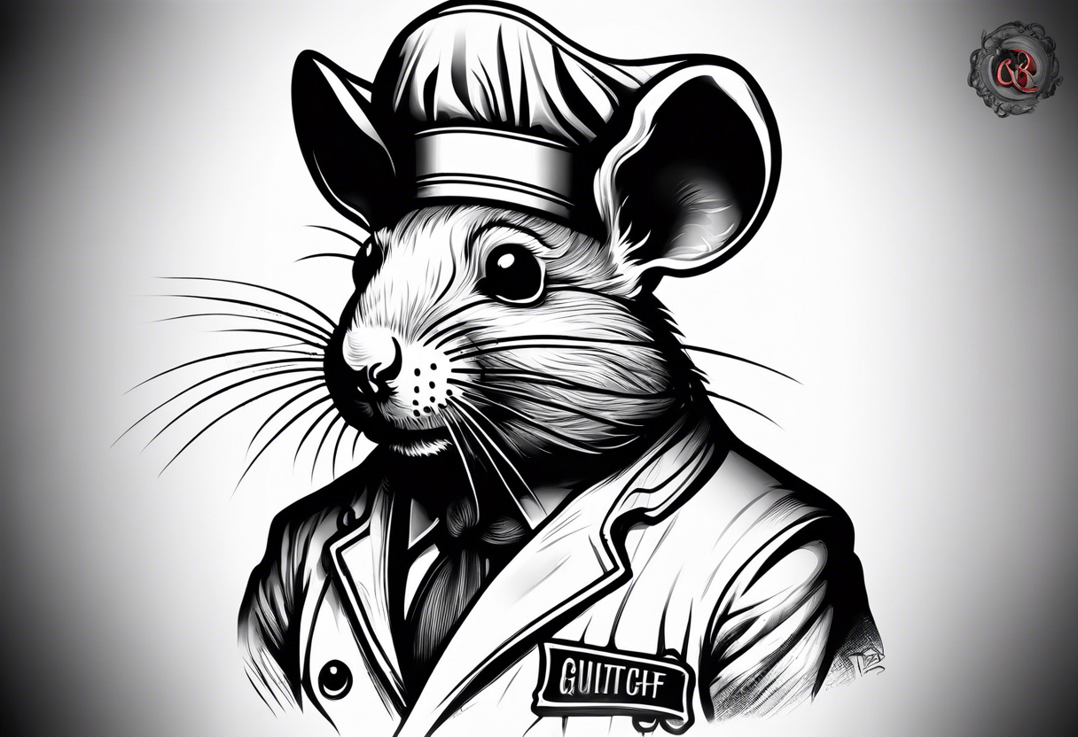 Rat chef prison guard tattoo idea