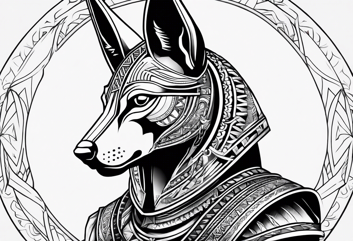 Anubis tattoo idea