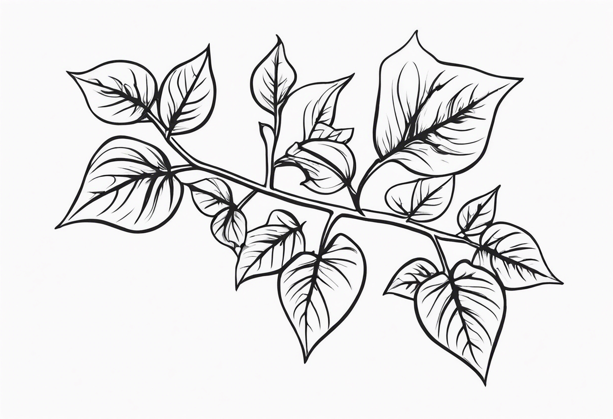 Vine Ivy tattoo idea