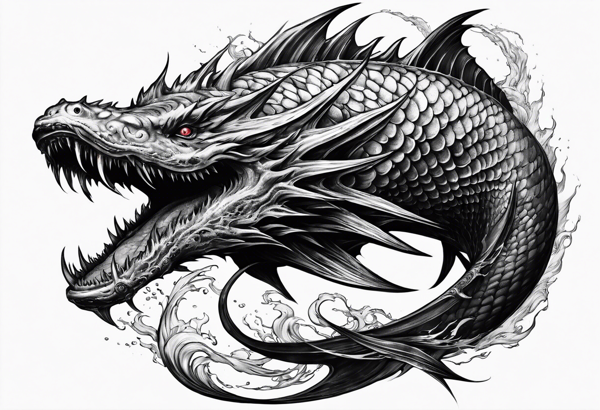 Leviathan from final fantasy tattoo idea