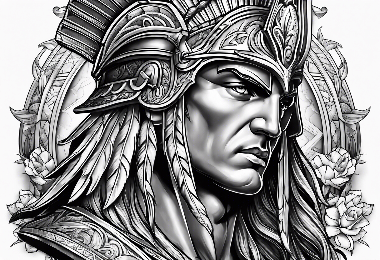 achilles tattoo idea