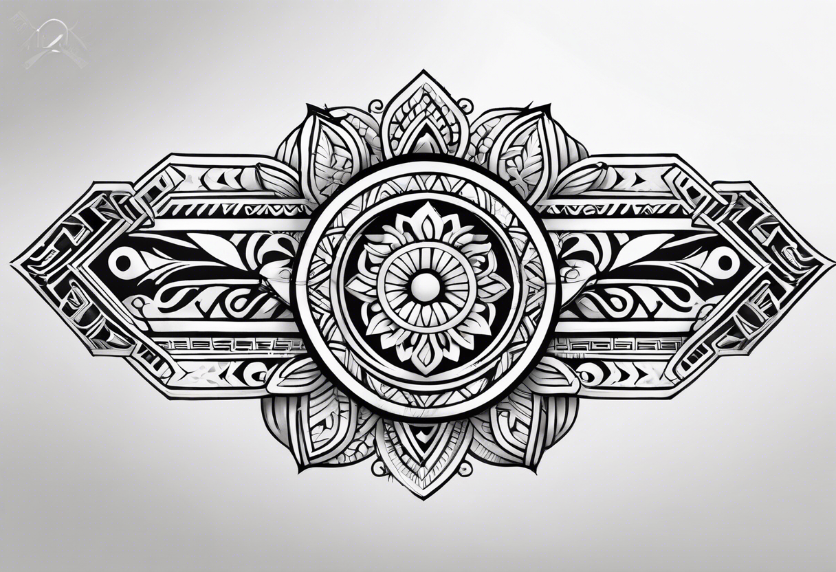 Armband tattoo Polynesian tattoo idea