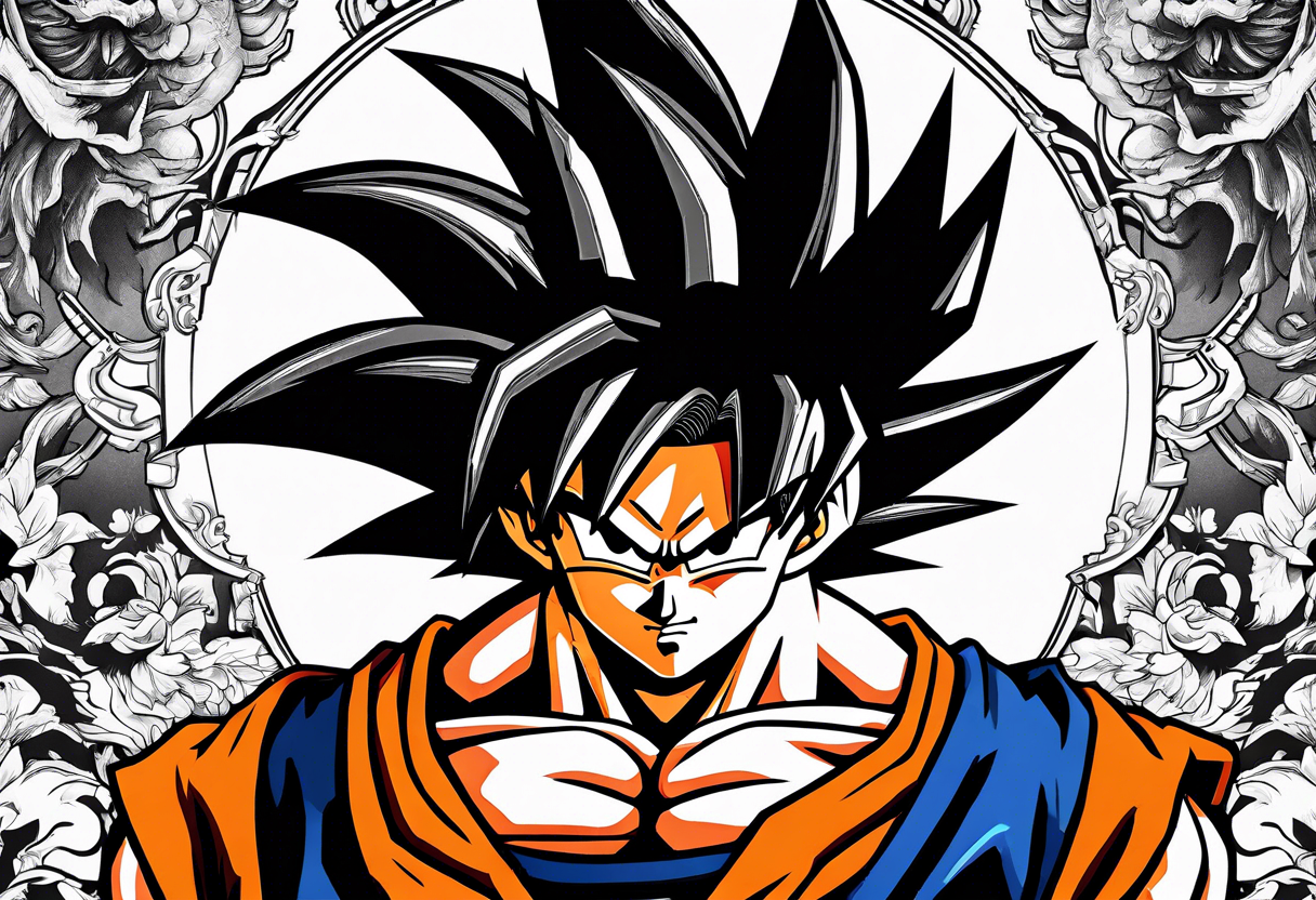 Son Goku death tattoo idea