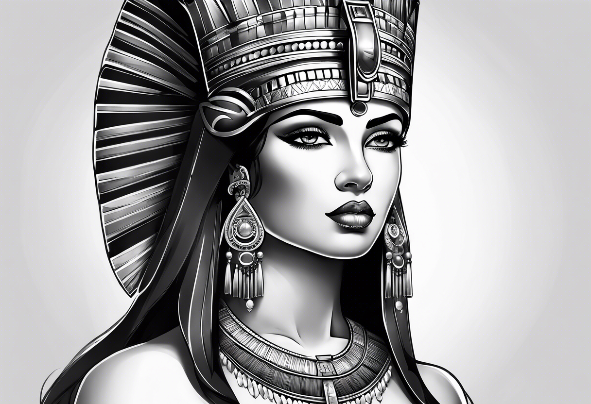 cleopatra tattoo idea