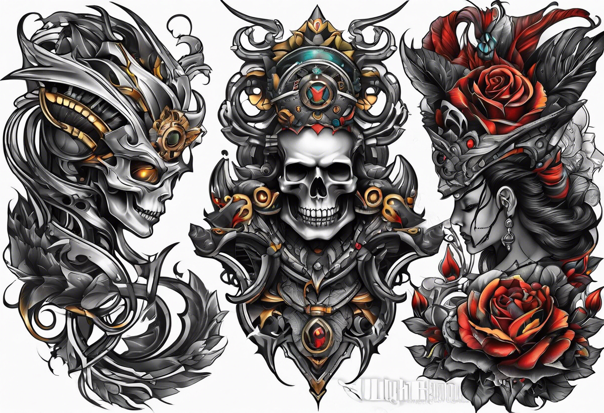 150 Innovative Biomechanical Tattoos & Meanings