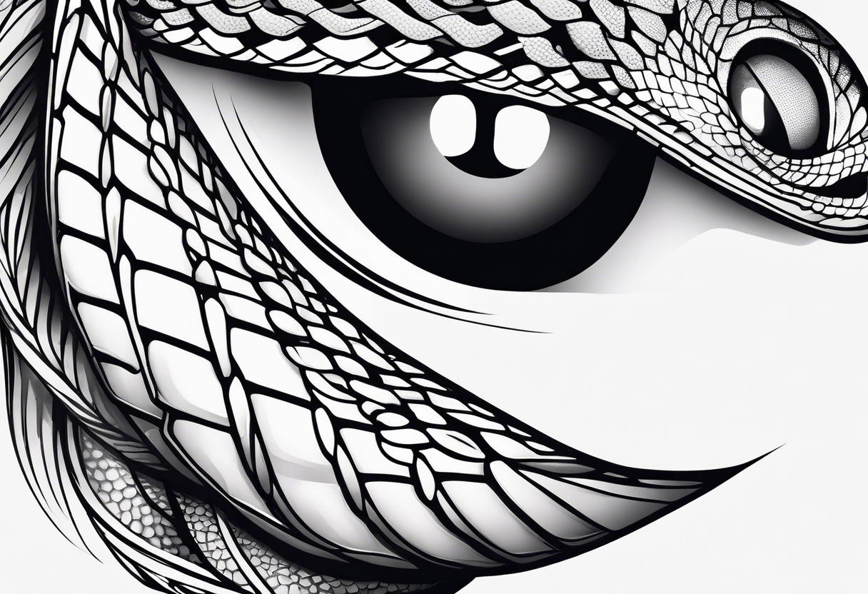 Buy Tattoo Design Protective Dragon Eye Printable Art Online in India - Etsy