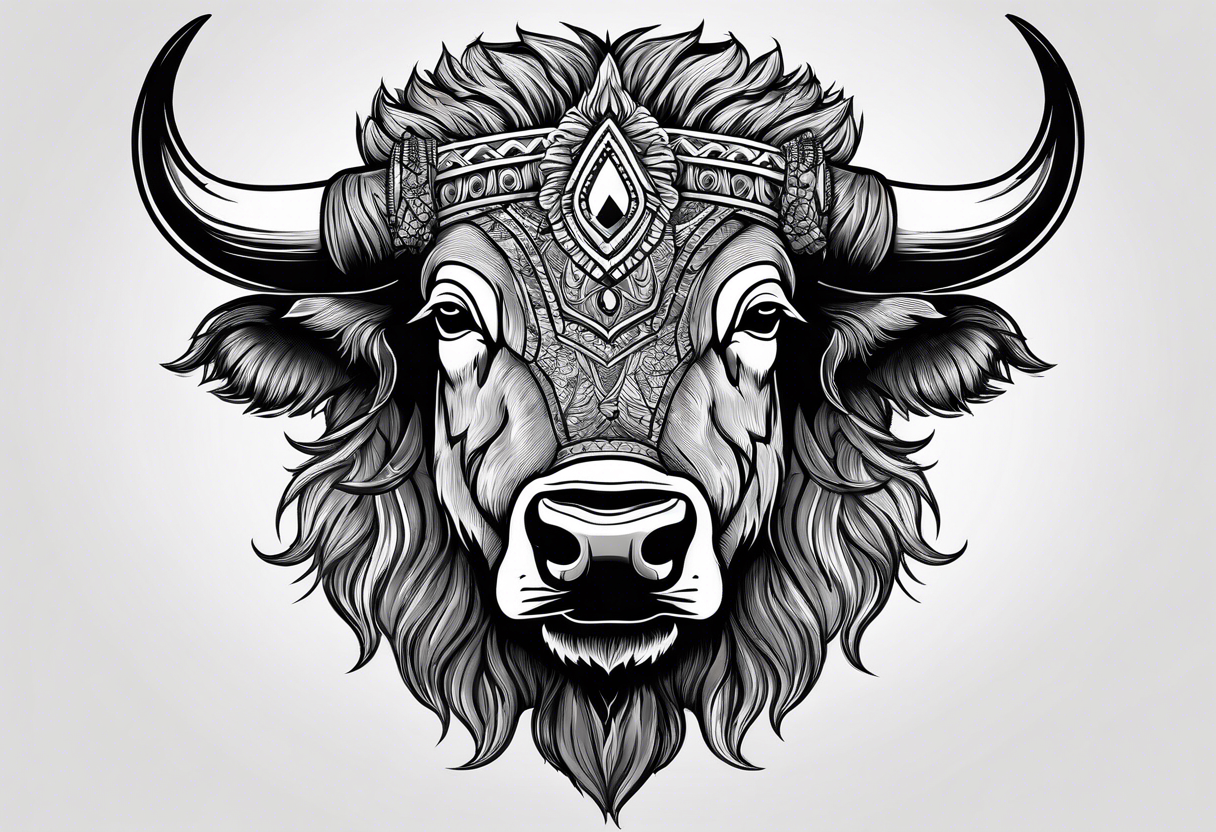 101 Best Bison Tattoo Ideas You'll Have To See To Believe!