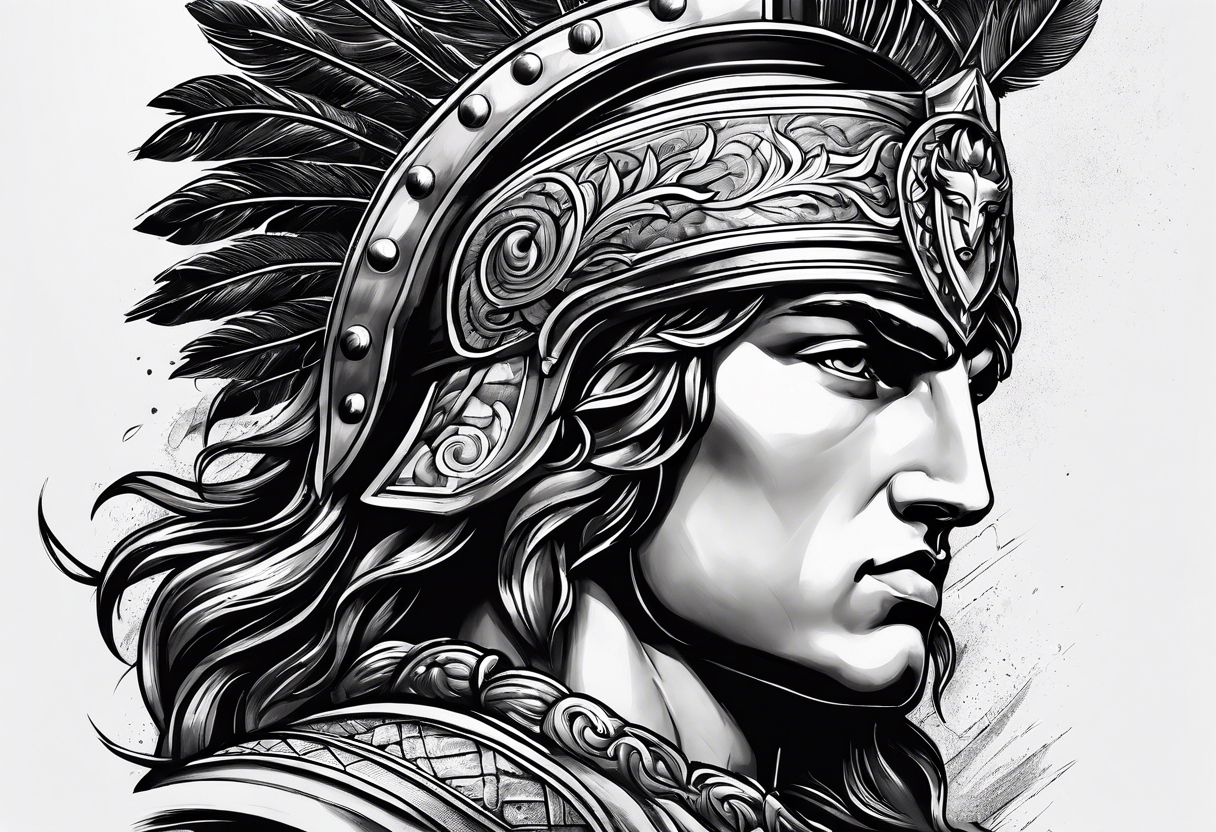 Alexander the Great dark tattoo idea