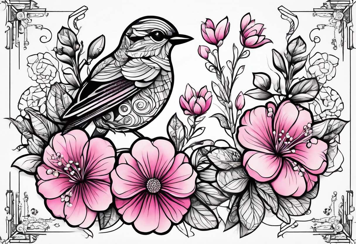 Birds #2 - Tattoo Flash