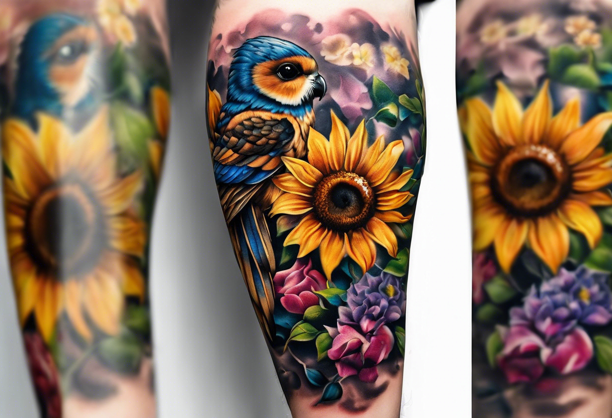 The Queen of Colours Peacock tattoo | Tattoo Ink Master