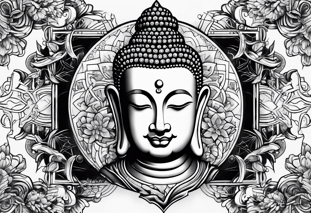 buddha tattoo idea