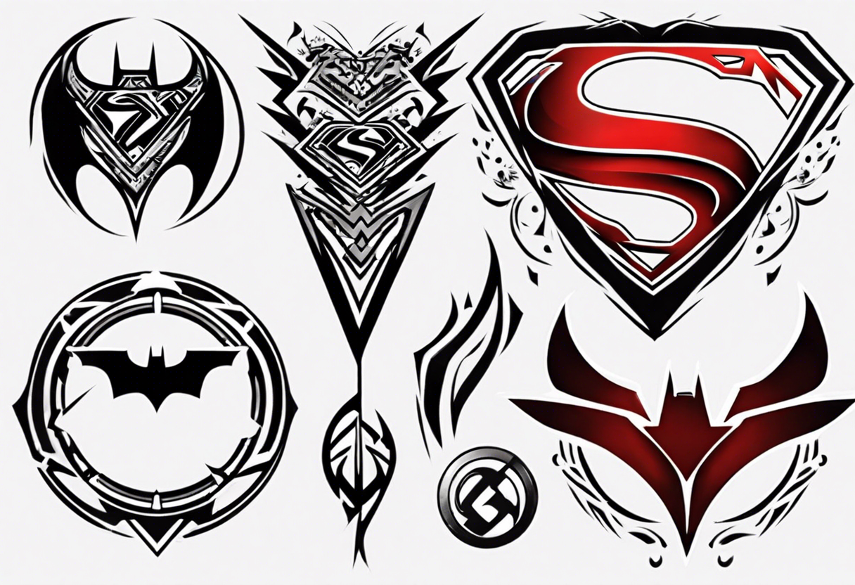 Free Superman Tattoo Black And White, Download Free Superman Tattoo Black  And White png images, Free ClipArts on Clipart Library