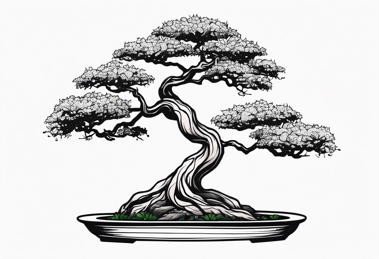 bonsai tattoo idea