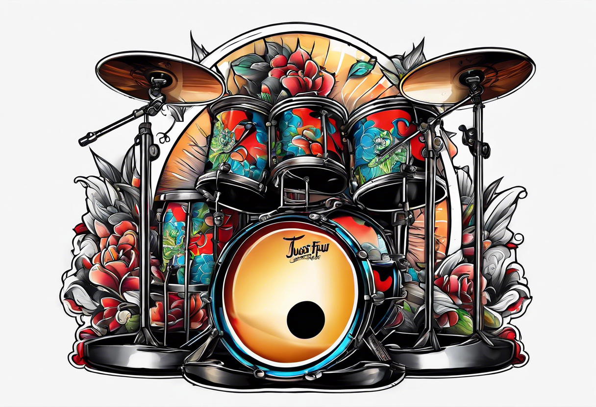 Buy Play Hard or Go Home Drummer 11x14 Tattoo Flash Print other Sizes  Available Online in India - Etsy