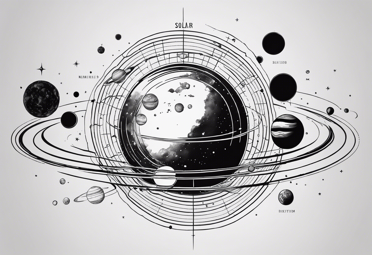 Orbital planets system. Astronomy solar systems, solars planet orbit  planetary and vintage space vector illustration 23955427 Vector Art at  Vecteezy