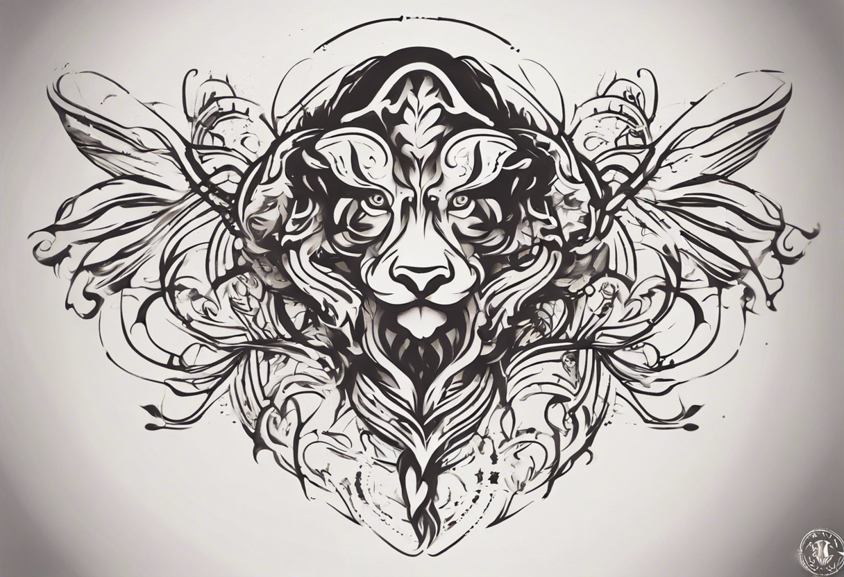Hand draw a unique tattoo design for you by Levitinner__25 | Fiverr