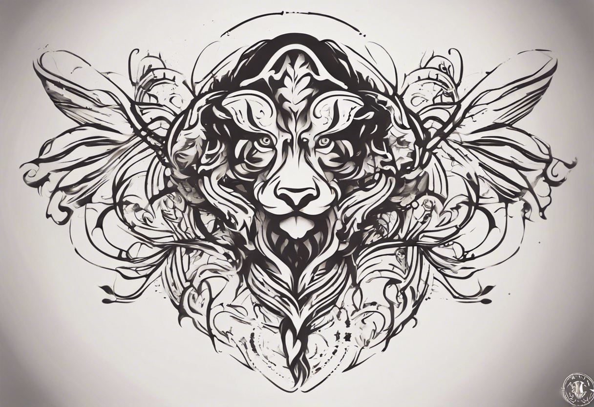 Create minimalist or tribal tattoo design in any style by