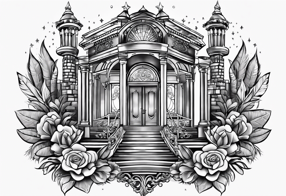 Las Vegas Wedding Chapel tattoo idea