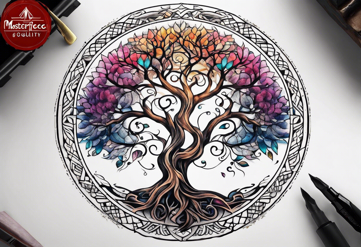 Tree of life tattoo idea