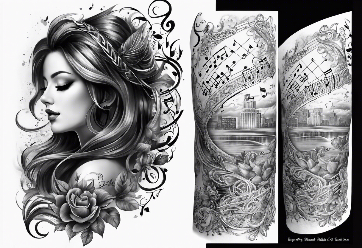 100 Coolest Music Tattoos for Men & Women - The Trend Spotter