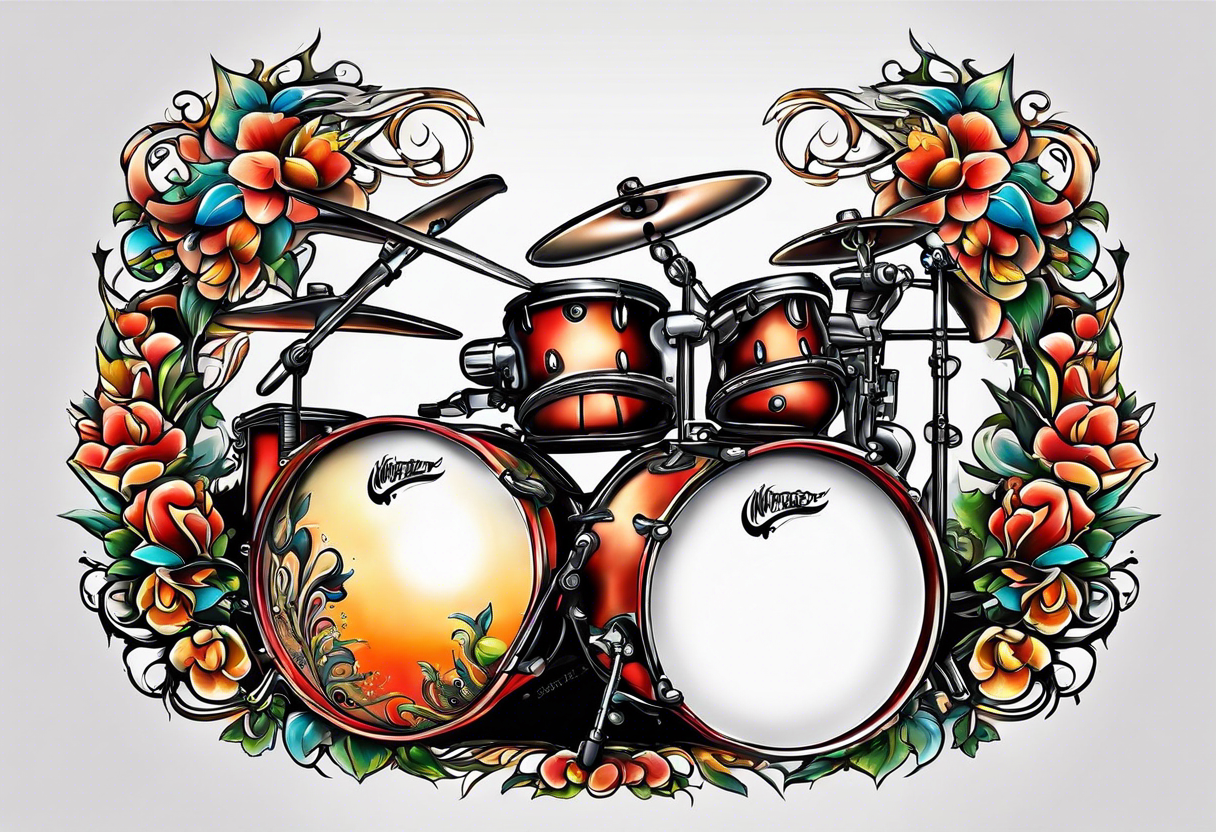 Drums Abstract Tattoo by ArtMakia on DeviantArt