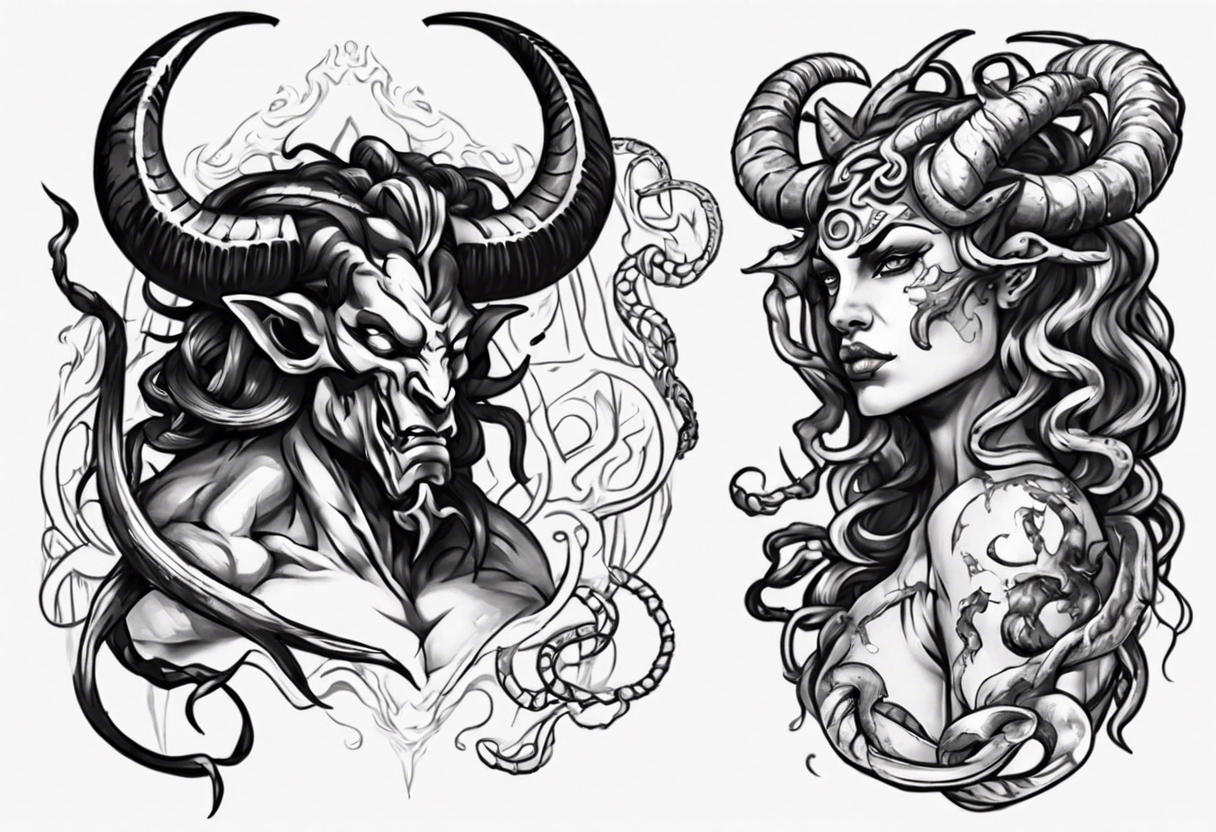 ArtStation - See You On The Flip Side Tattoo-Ready Design
