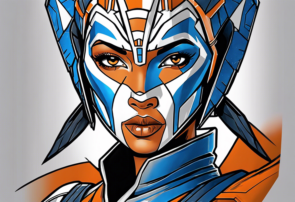 Star Wars, Captain Rex, Ahsoka Tano tattoo idea