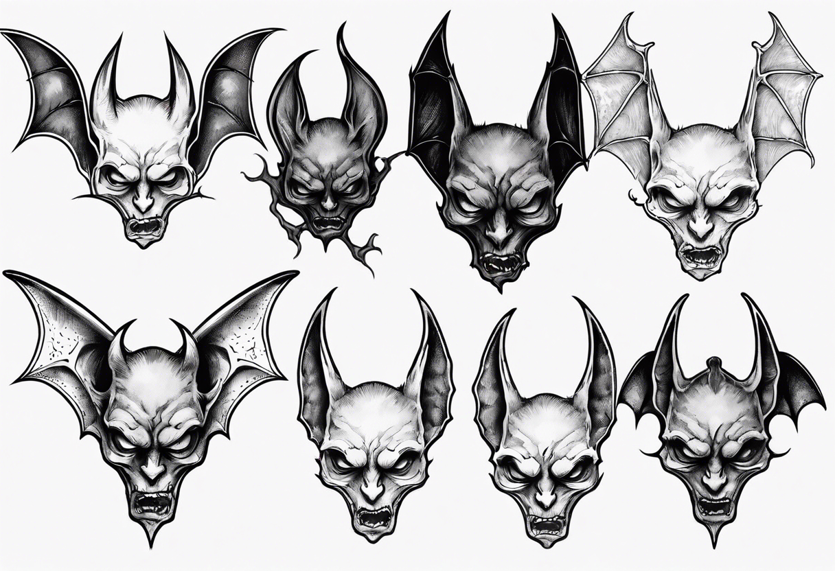 Tattoo Pass - Bartholomew The Bat – Thread Head Designs