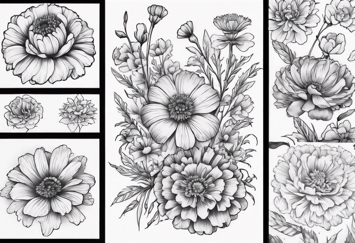 98 Beautiful Flower Tattoos and Meaning - Our Mindful Life