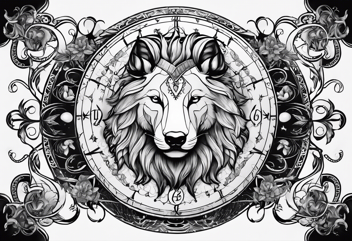 zodiac signs tattoo idea