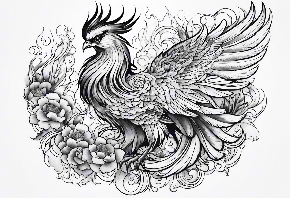 Vietnamese Phoenix tattoo idea