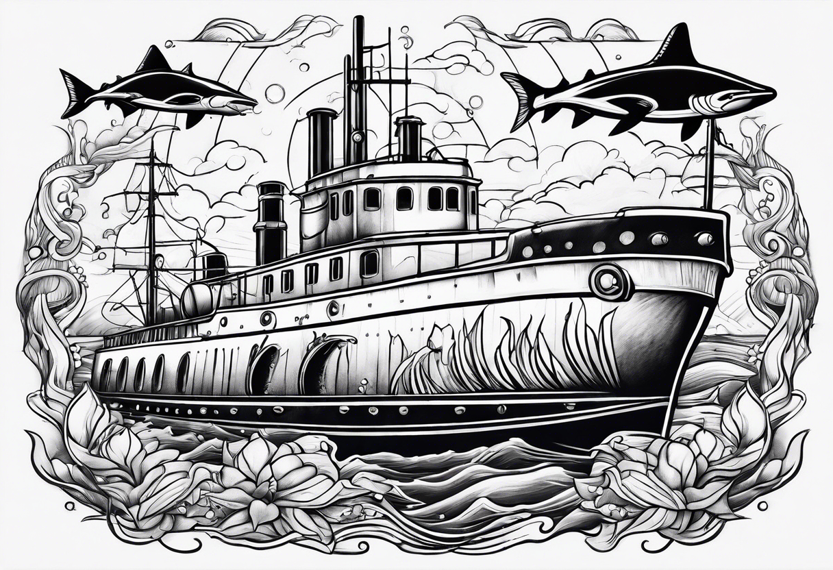 submarine tattoo idea