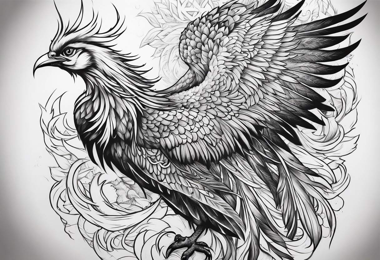 Vietnamese Phoenix tattoo idea