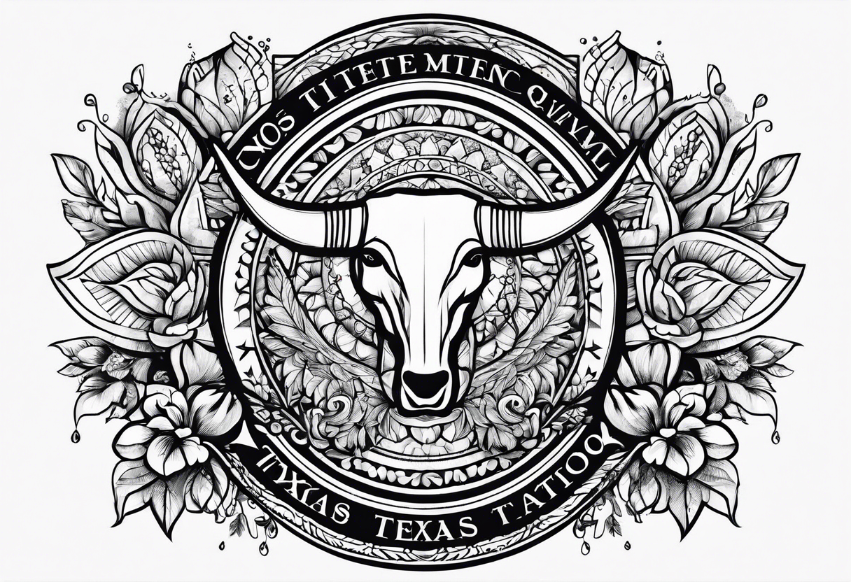 Texas tattoo idea