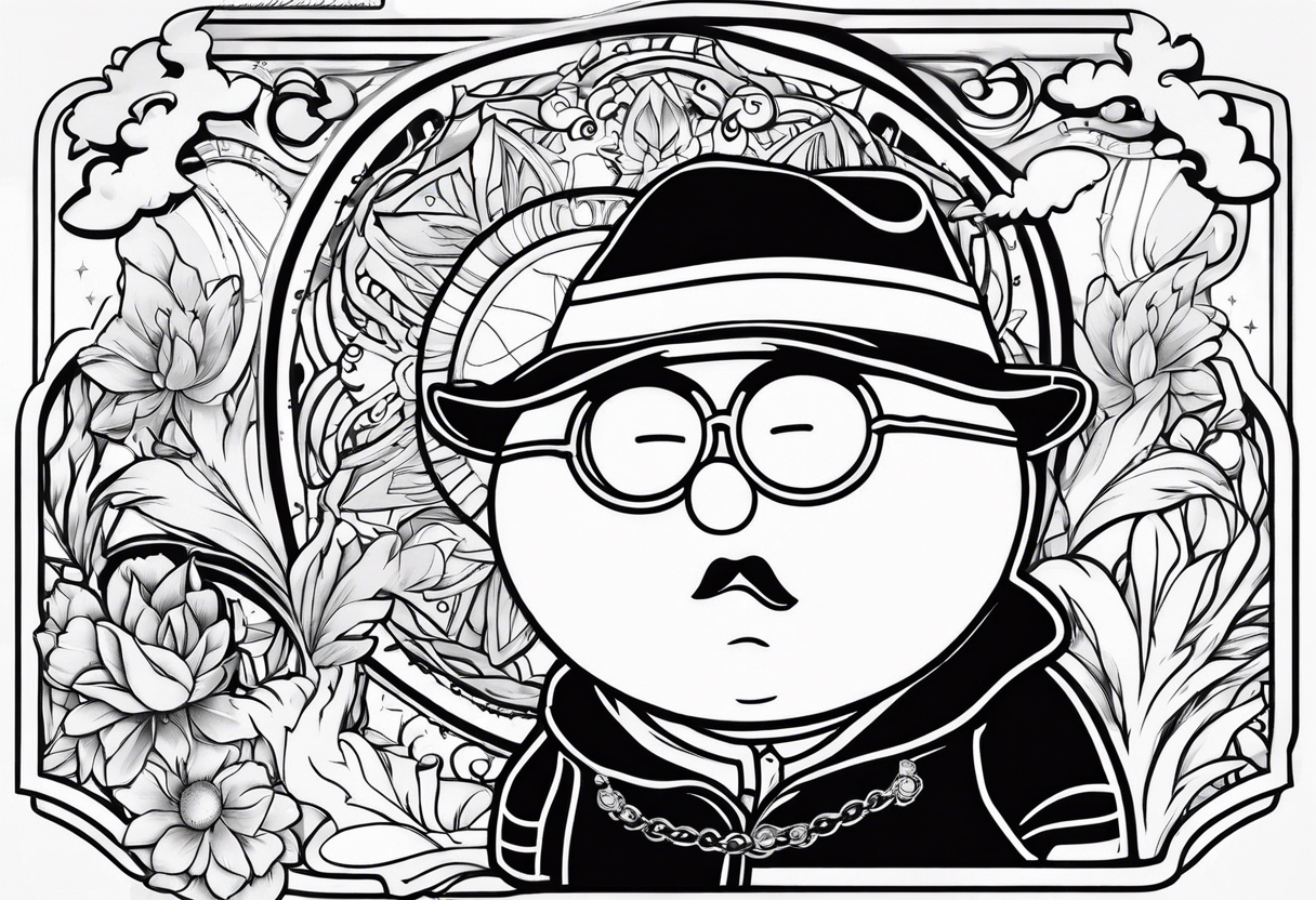 South Park Eric Cartman tattoo idea