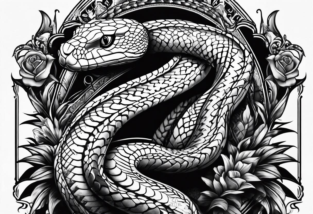 gta v gangsta snake arm sleeve tattoo tattoo idea